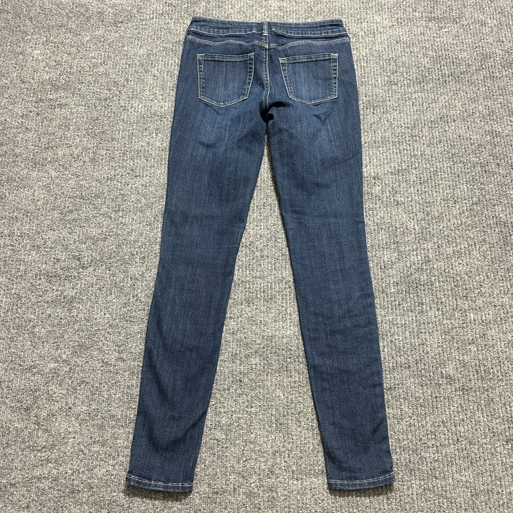 Bullhead Denim Co. Womens Mid Rise Skinniest Jeans‎ Size 24 Blue Stretch Casual - Picture 9 of 10